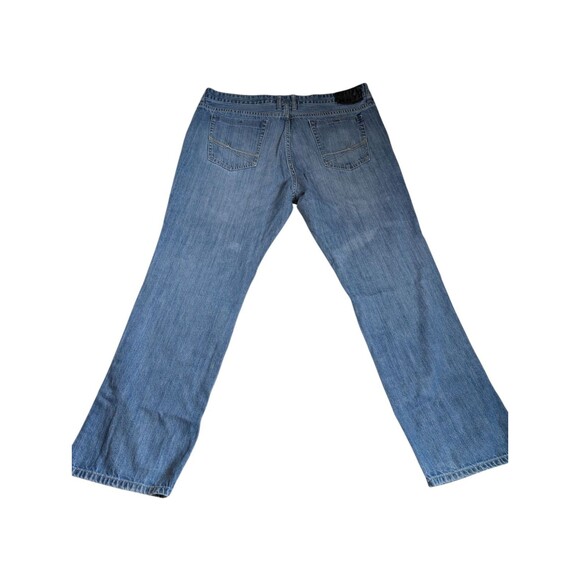 Kenneth Cole Reaction Jeans Mens 38X32 (30) Blue Medium Wash Cotton Straight Fit - Picture 2 of 15